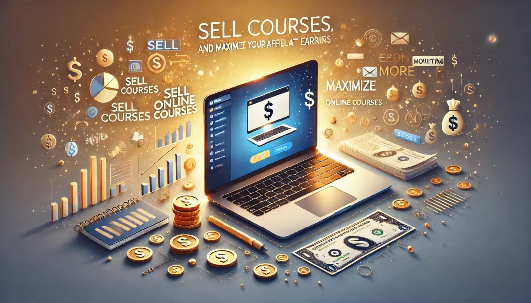 How to Sell Online Courses and Maximize Your Affiliate Earnings